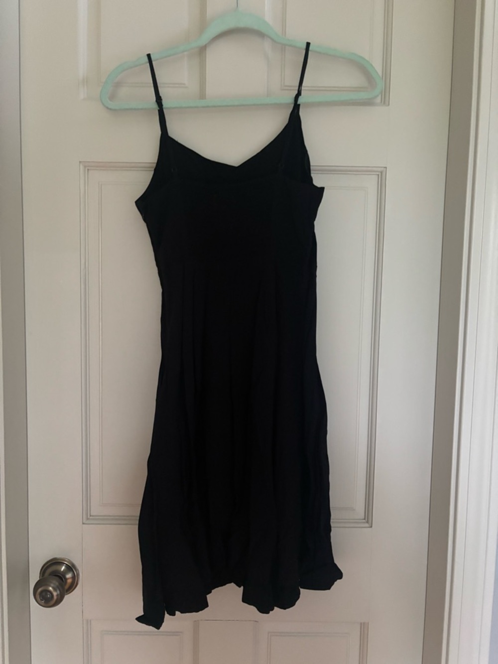 Old Navy Black Spaghetti Strap Dress